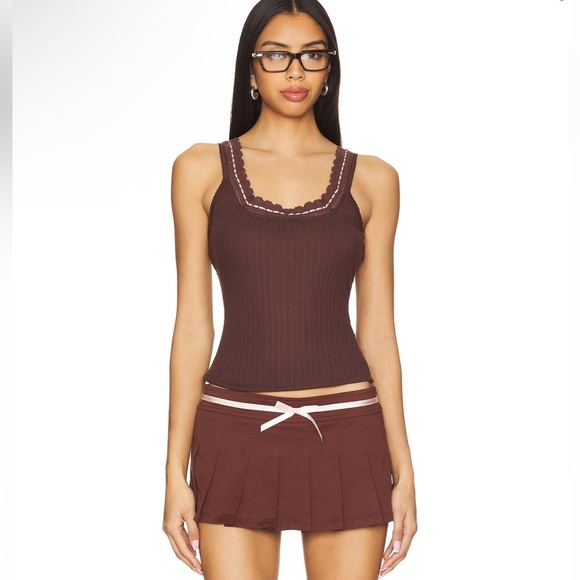REVOLVE Tops - NWT Revolve Free People “Only You Tank in French Roast”